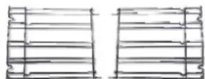 CANDY FCS 605 XE - Soportes laterales - 1