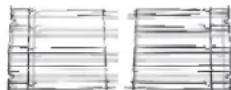 CANDY FCS 605 XE - Seitliche Drahtgitter - 1