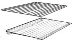 CANDY FCS 605 XE - DOTAZIONE DEL FORNO (secondo modello) - 1