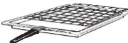 CANDY FCS 605 XE - Der einfache Rost dient als Unterland für Bleche und Backformen. - 3