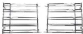 CANDY FCS 605 XE - Rimozione e pulizia delle scaffalature a filo - 2