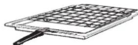 CANDY FCS 605 XE - The tray holder - 1