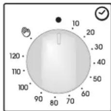 CANDY FCS 605 XE - USO DEL CONTAMINUTI 3.2 USO DEL TEMPORIZZATORE - 2