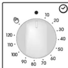 CANDY FCS 605 XE - USING THE END OF COOKING TIMER - 1