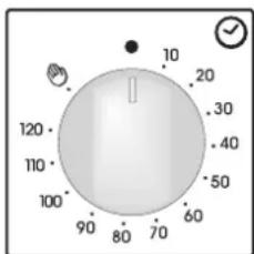 CANDY FCS 605 XE - USO DEL TEMPORIZADOR - 1