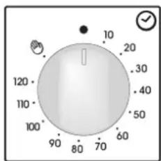 CANDY FCS 605 XE - GEBRUK VAN DE TIMER MET UITSCHAKELFUNCTIE - 1