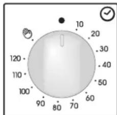 CANDY FCS 605 XE - UTILISATION DU MINUTEUR COUPE-CIRCUIT - 1