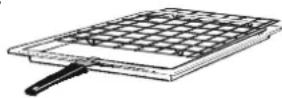 CANDY FCL 602A6AV - The tray holder - 2