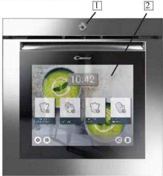 CANDY WATCHTOUCHE - Descrizione interfaccia utente - 1