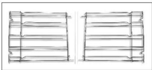 CANDY WATCHTOUCHE - Lateral wire grids - 1