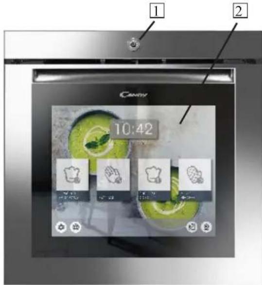 CANDY WATCHTOUCHE - Description de l'interface utilisateur - 1