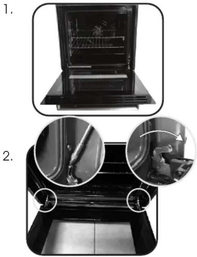 CANDY FCS 100 WE - CAMIN SÖKÜLMESİ VE TEMİZLENMESİ - 1