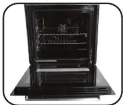 CANDY FCS 100 WE - RIMOZIONE E PULIZIA DELLA PORTA IN VETRO - 1