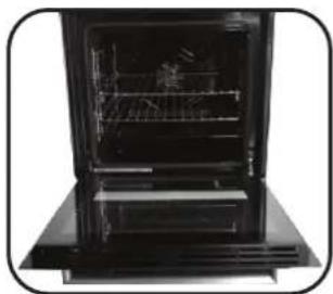 CANDY FCXP825XE - CLEANING THE DOOR GLASS - 2