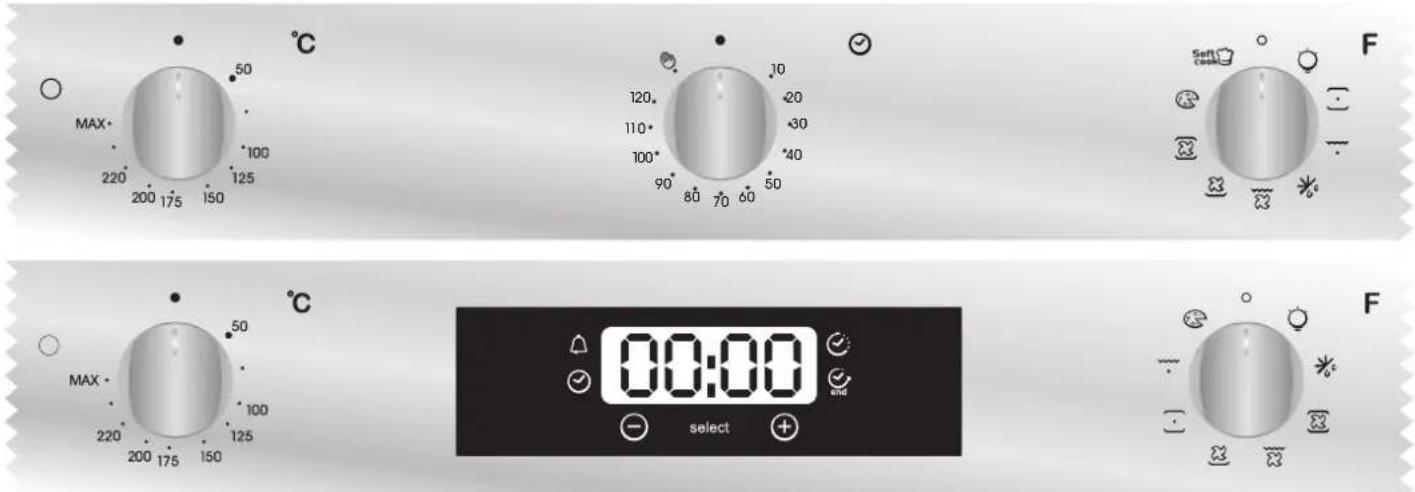 CANDY FCXP825XE - VOORSTELLING VAN HET SCHERM (NAAR GELANG MODEL) - 1