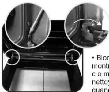 CANDY FCXP825XE - NETTOYAGE DE LA VITRE DU FOUR - 1