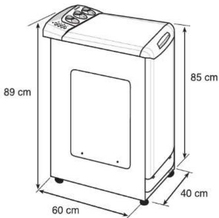 CANDY LB CTS 60 T - TECHNISCHE DATEN - 1