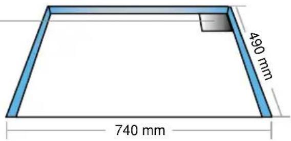 CANDY PC PVD 756 N - Dimensoes de encastramento - 4