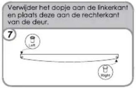 CANDY CCTOS542WHRU - HET WIJZIGEN VAN DE MANIER WAAROP DE DEUREN OPENEN - 8