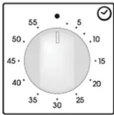 CANDY FO F2223XOS - UTILISATION DU MINUTEUR SONORE - 1