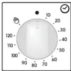 CANDY FO F2223XOS - BENUTZUNG DES TIMERS FÜR BACKZEITENDE - 1
