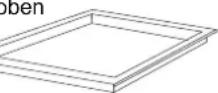 CANDY FO F2223XOS - Der einfache Rost dient als Unterlandefur Bleche und Backformen. - 2