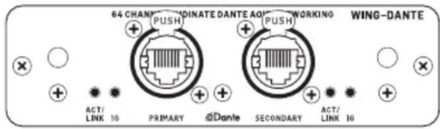 BEHRINGER WINGDANTE - Connector Plate - 1