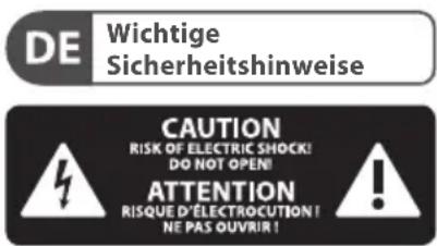 BEHRINGER WINGDANTE - GARANTIE LIMITÉE - 1