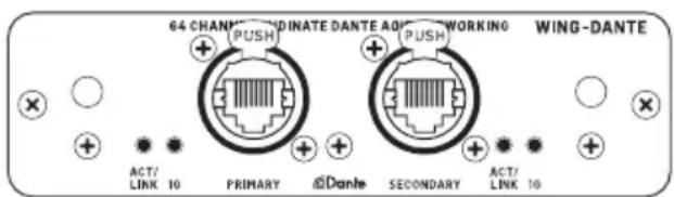 BEHRINGER WINGDANTE - Piastra di connessione - 1