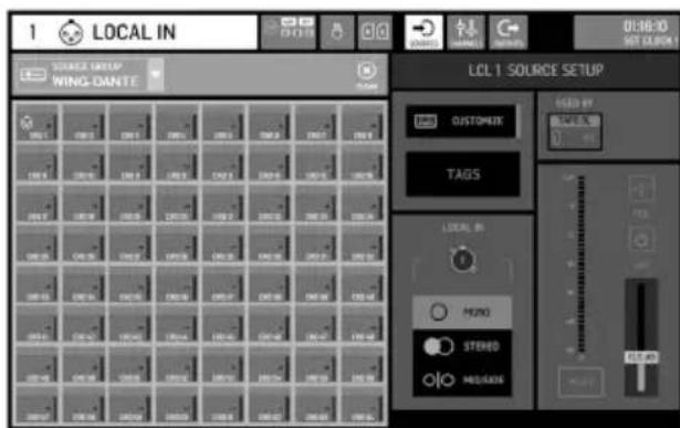 BEHRINGER WINGDANTE - Routing - 1