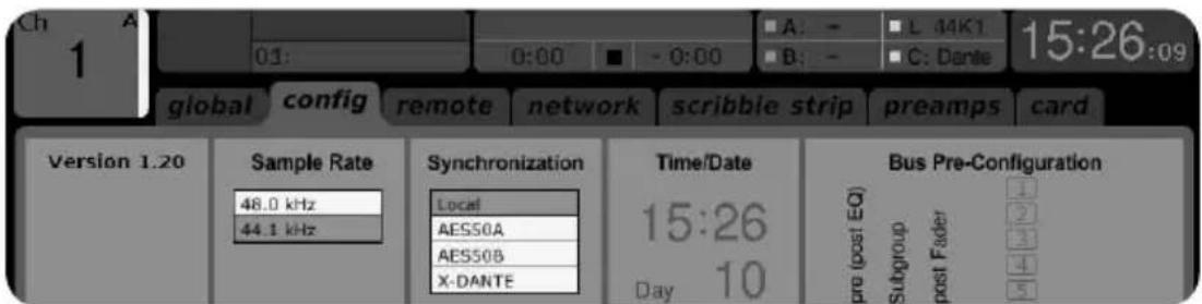 BEHRINGER XDANTE - Alternative Synchronization: - 1