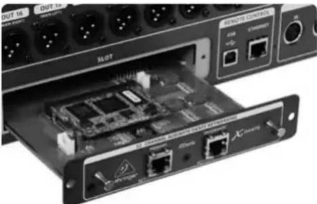 BEHRINGER XDANTE - Installation - 1