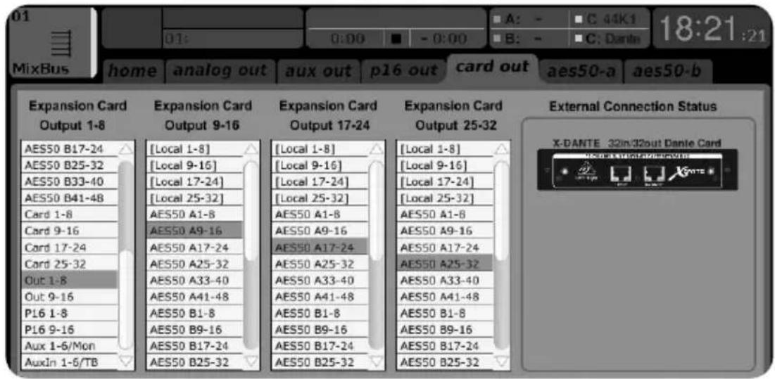 BEHRINGER XDANTE - EXPANSION CARD X-DANTE - 1