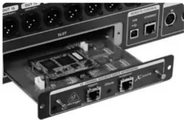BEHRINGER XDANTE - Instalação - 1