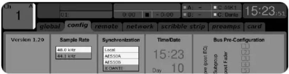 BEHRINGER XDANTE - Synchronization - 1