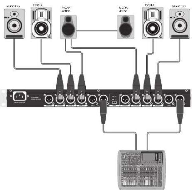 BEHRINGER Ultralink DS2800 - 1011Quick Start GuideDS2800 - 1