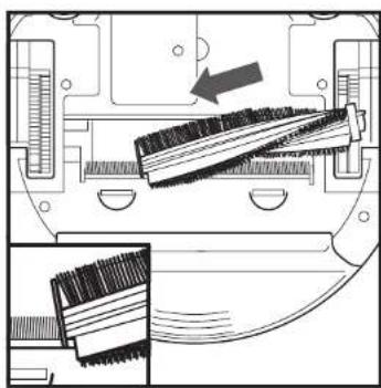 SHARK Ion Robot RV761 - CLEANING THE MULTI-SURFACE BRUSHROLL - 4