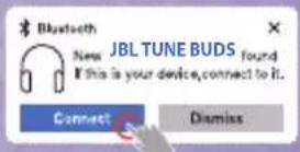 JBL Tune 660NC - POWER ON & CONNECT - 5