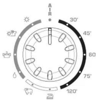 AIR 30° 45° 60° 75° 120°
