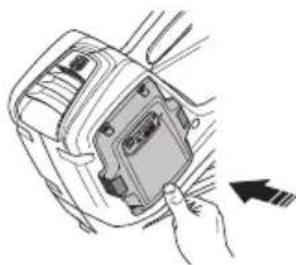 HUSQVARNA 530iBX - Per collegare la batteria al prodotto. - 3