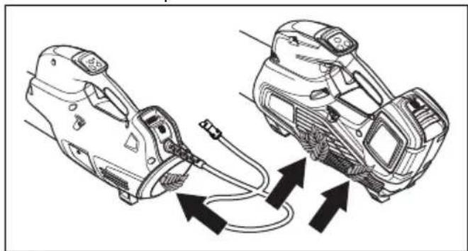 HUSQVARNA 530iBX - Per controllare la presa d' aria - 1