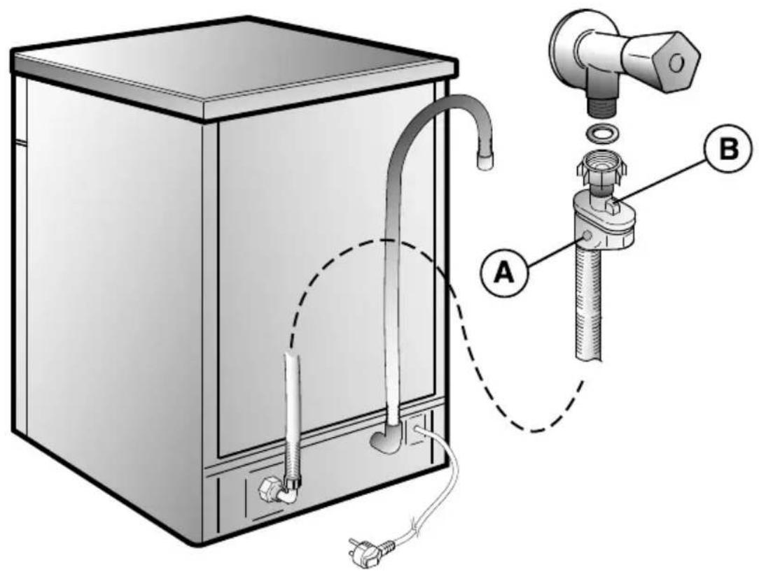 HOOVER HDI 3T623PWDF - AQUASTOP- DISPOSITIVO DI BLOCCAGGIO DELL'ACQUA - 1