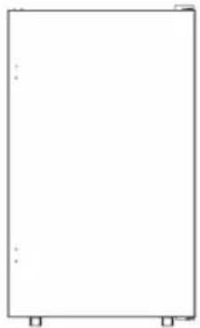 HOOVER HWINE 500 HWC 150 EELW - BUITENHANDGREEP - 1