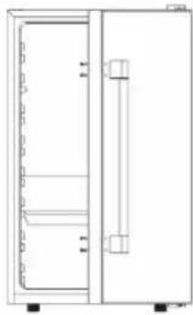 HOOVER HWINE 500 HWC 150 EELW - POIGNÉE EXTÉRIEURE - 3