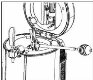 CLATRONIC BZ 3740 - Dispensing Unit, Beer Tap and Beer Hose - 1