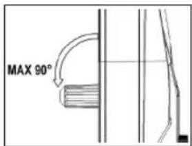 MAX 90°