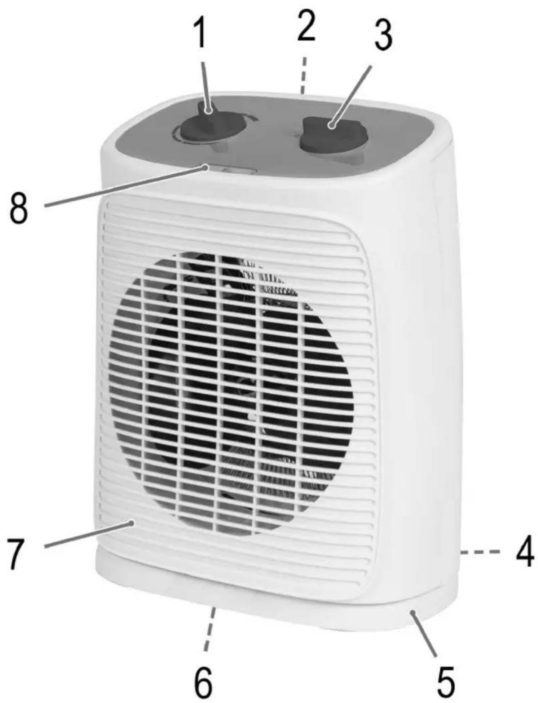 BOMANN HL 6041 CB - Übersicht der Bedienelemente - 1