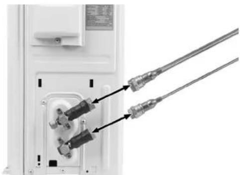 BOMANN CL 6047 QC CB - Connection to the Exterior Unit - 1