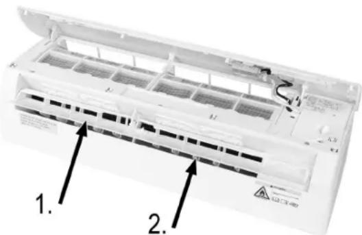BOMANN CL 6047 QC CB - Einstellung des Luftstroms - 1