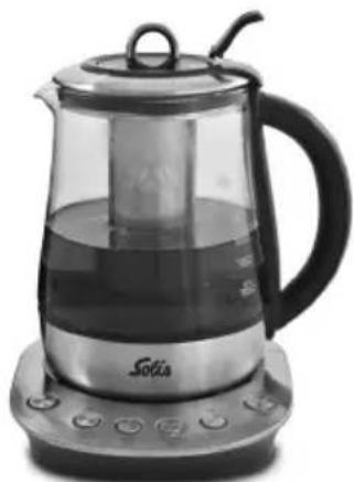 Solis Classic 5514 - DEKSELDEEL MET GEPLAATSTE THEEZEEF SLUITEN - 1